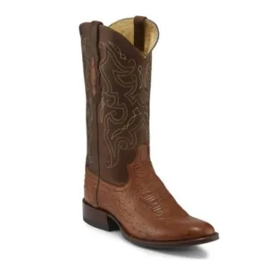 Tony Lama Men's Patron Saddle Exotic Smooth Western Boots Size 11.5 EE Wide NWOB