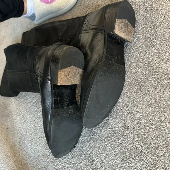 Tory Burch Black Simone Suede Over-The-Knee Boot