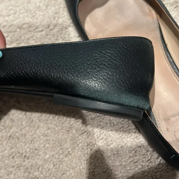 TORY BURCH CLAIRE CAP-TOE BALLET FLAT