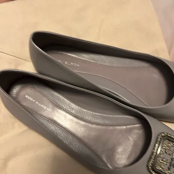 TORY BURCH GEORGIA PAVE ballet flat.