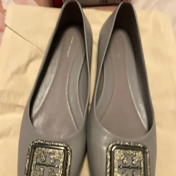 TORY BURCH GEORGIA PAVE ballet flat.