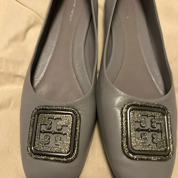 TORY BURCH GEORGIA PAVE ballet flat.
