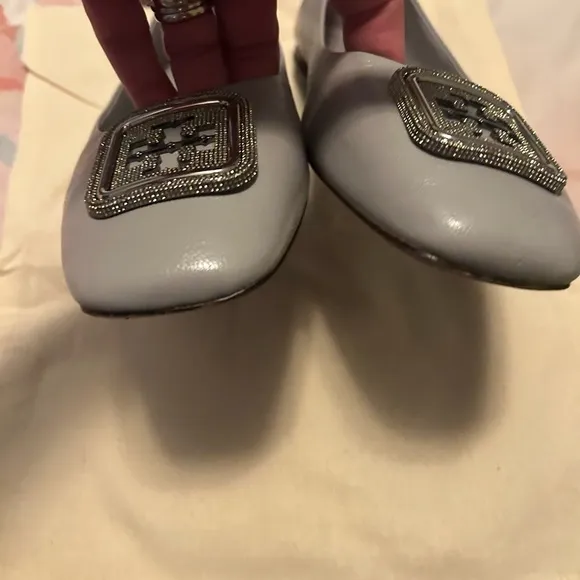 TORY BURCH GEORGIA PAVE ballet flat.