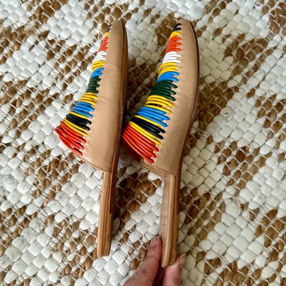 TORY BURCH Multicolor Sienna Flat Slide Sandal/Mule