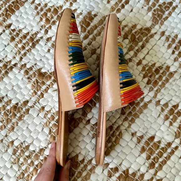 TORY BURCH Multicolor Sienna Flat Slide Sandal/Mule