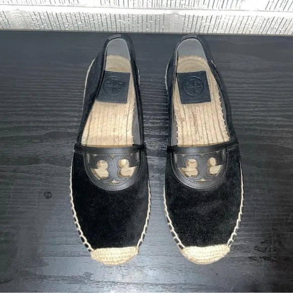 TORY BURCH Sidney Espadrille Suede Flat