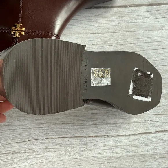 Tory Burch Women's Everly Flat Leather Ankle Boots Size 5