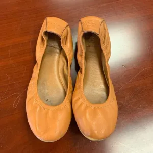 Tory Burch Classic Brown Ballet Flat sz 8