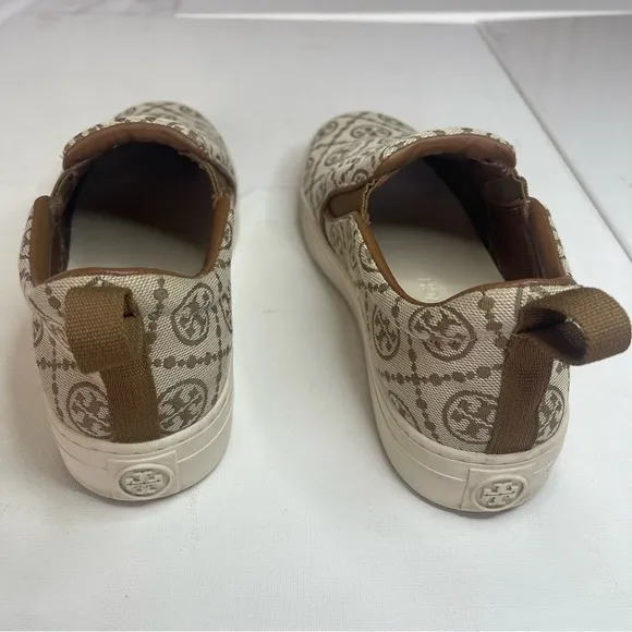 Tory T Monogram Slip on Sneaker