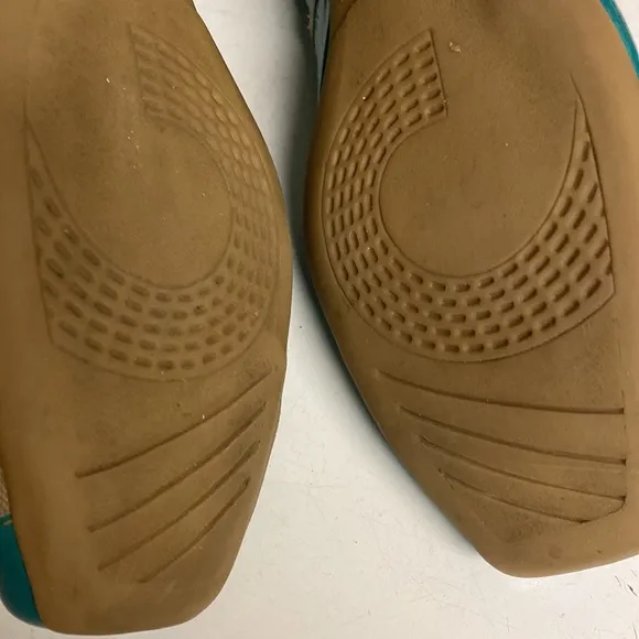 TOUR EN VILLE Geale Patent Leather Flat Shoes Sz 7