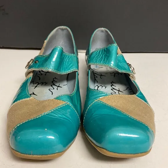 TOUR EN VILLE Geale Patent Leather Flat Shoes Sz 7