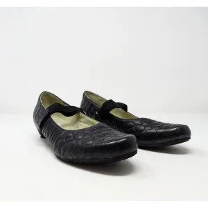 Tsubo Shoes Black Quilted Mary Jane Kinda Pumps Women's Size 7 37