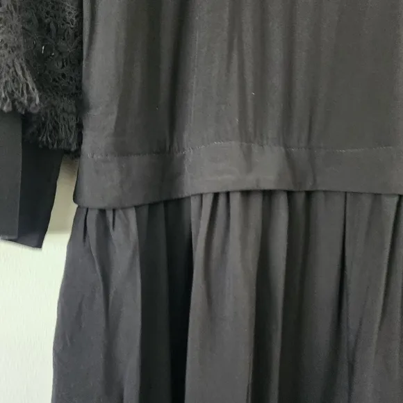 Tuckernuck Long Sleeve Back Eyelet Trim Shift Dress Size Medium