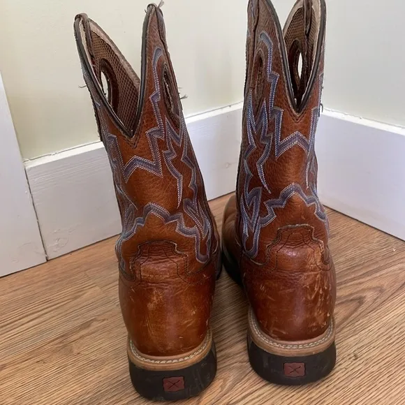 TWISTED X MEN'S 12IN LITE WESTERN WORK BOOTS