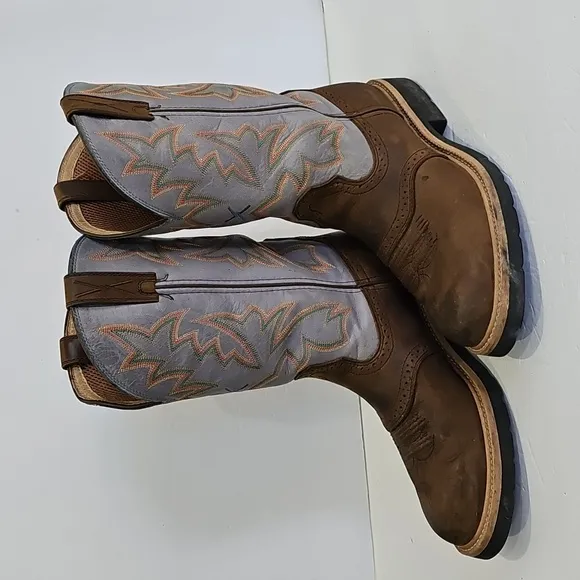 TWISTED X WESTERN MEN'S BLUE BOOTS 9.5 EE