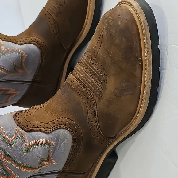 TWISTED X WESTERN MEN'S BLUE BOOTS 9.5 EE
