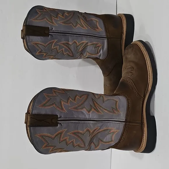 TWISTED X WESTERN MEN'S BLUE BOOTS 9.5 EE