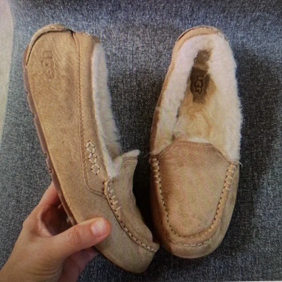 UGG Ansley Chestnut Slippers Shoes