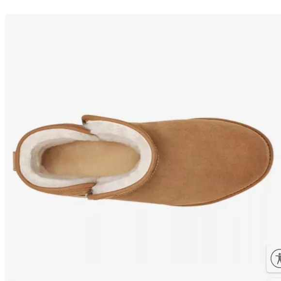 UGG Cory |I Genuine Shearling Lined Boots Sz9.5 in chestnut suedeBrand New