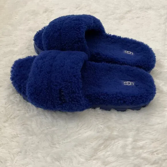 UGG Cozetta Curly Indoor Outdoor Slipper Shoes - Size 9