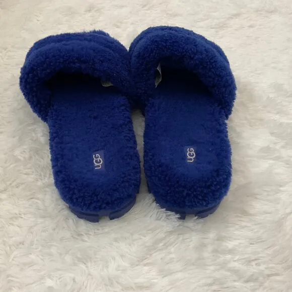 UGG Cozetta Curly Indoor Outdoor Slipper Shoes - Size 9