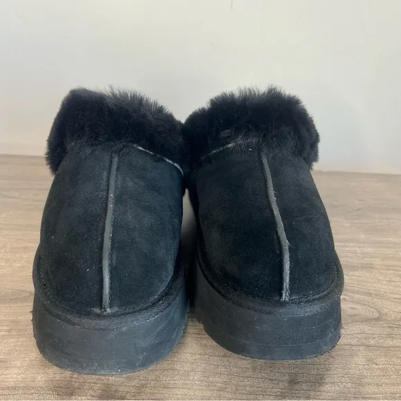 Ugg Disquette Women's Slipper Size 8 Black with Original Box SKU#24318