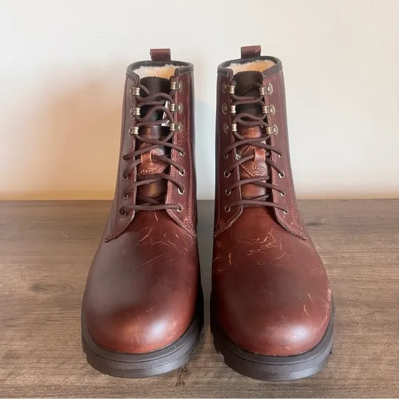 UGG Kirkson Men's Lace Up Leather Boot Size 12 #B1629