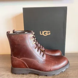 UGG Kirkson Men's Lace Up Leather Boot Size 12 #B1629