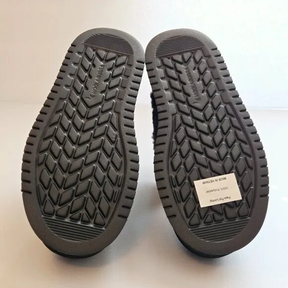 UGG Koolaburra Women's Black Ultra Mini Platform Flat Heel Winter Boots Sz 9