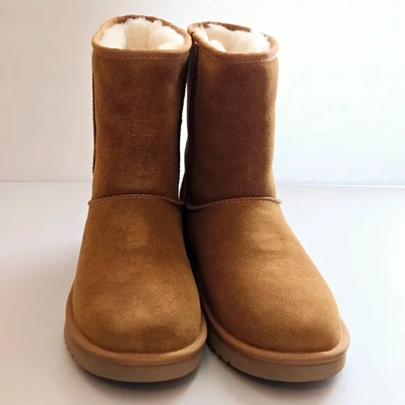 UGG Koolaburra Women's Chestnut Koola Short Flat Heel Winter Boots Sz 9
