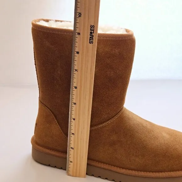 UGG Koolaburra Women's Chestnut Koola Short Flat Heel Winter Boots Sz 9