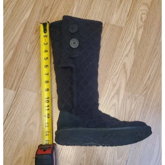 UGG Lattice Cardy Boots Women’s Size 7 Black