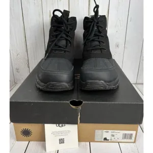 Ugg Men’s Emmett Duck Boot Lace Up Black Size 12 Outdoor