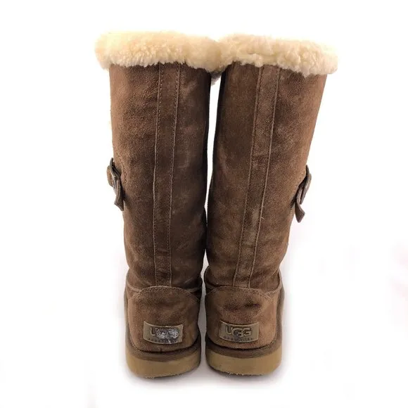 UGG Messenger Pocket Sheepskin Winter Boots 8