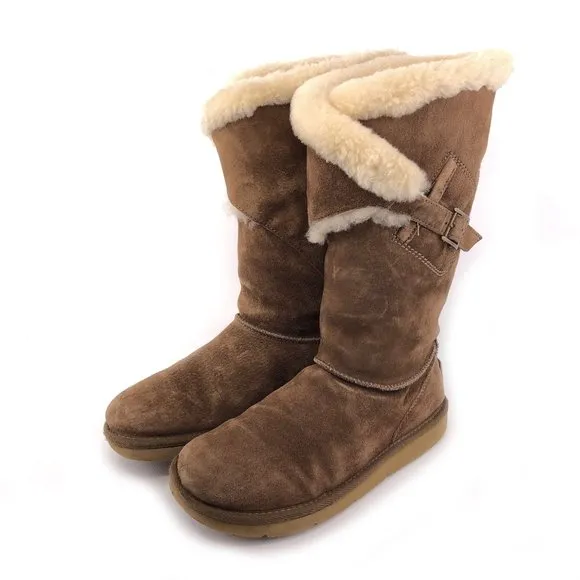 UGG Messenger Pocket Sheepskin Winter Boots 8