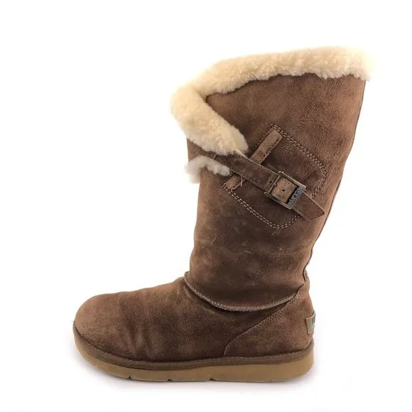 UGG Messenger Pocket Sheepskin Winter Boots 8