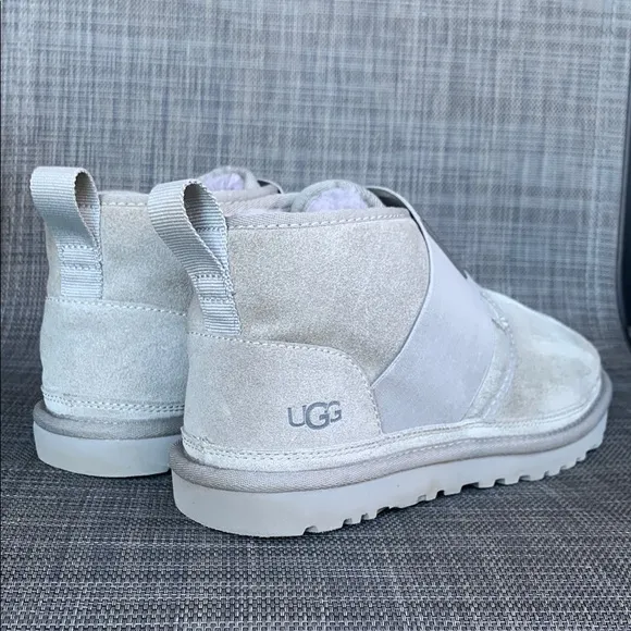 UGG Neumel ll Graphic Gray Suede Boots Winter shoes Women’s size 8