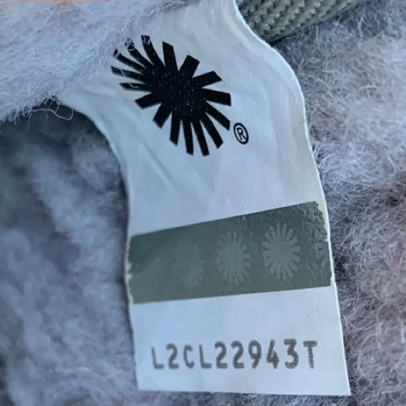 UGG Neumel ll Graphic Gray Suede Boots Winter shoes Women’s size 8