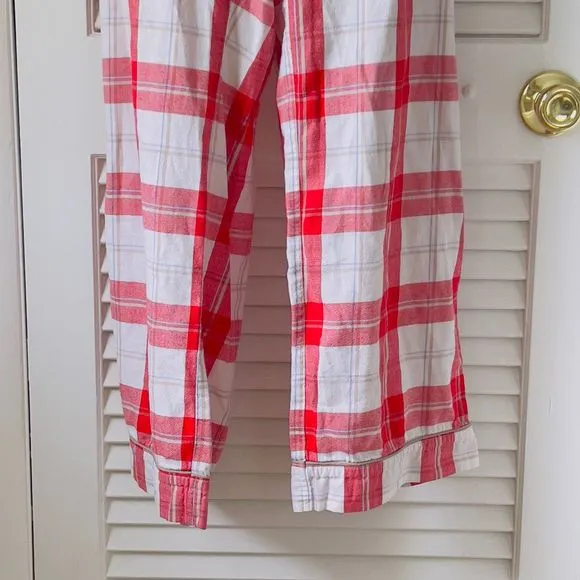 UGG Red Plaid 100% Cotton Long Sleeve Long Pant Pajama Set — SZ XL‎ EUC