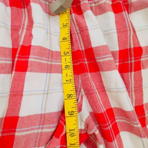 UGG Red Plaid 100% Cotton Long Sleeve Long Pant Pajama Set — SZ XL‎ EUC