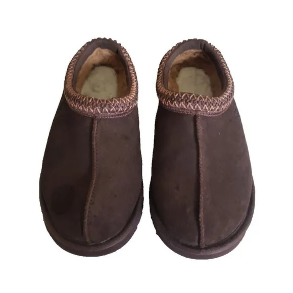 UGG Tasman Brown Classic Slippers Women's Size 8 Suede Slip On Shoes Mocs 5955