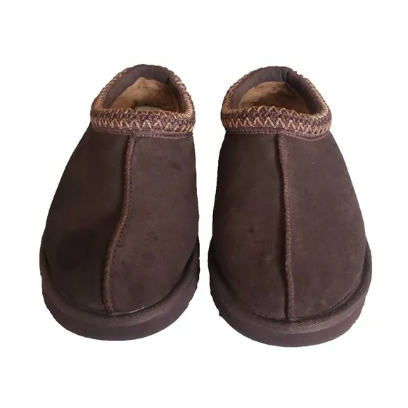 UGG Tasman Brown Classic Slippers Women's Size 8 Suede Slip On Shoes Mocs 5955