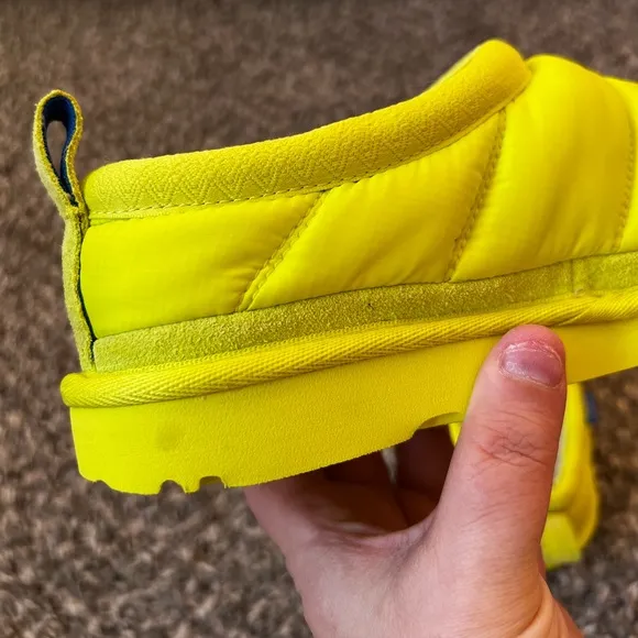 UGG Tasman LTA New Women’s Neon Yellow‎ Puffer Shoes Size US 5