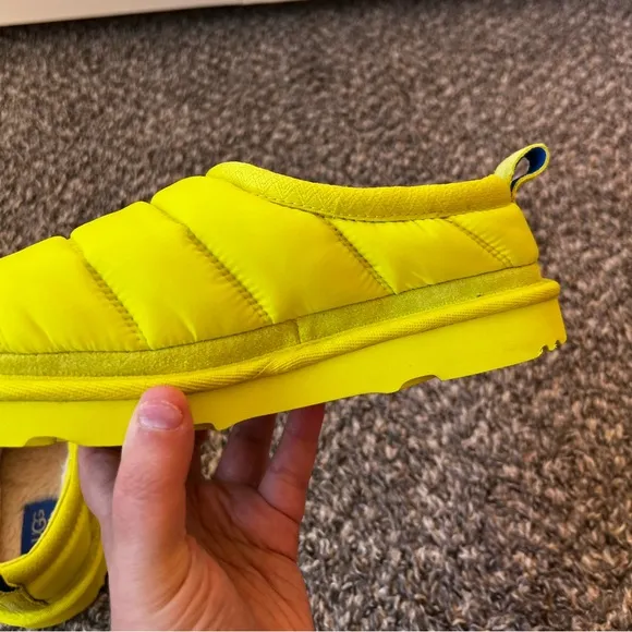 UGG Tasman LTA New Women’s Neon Yellow‎ Puffer Shoes Size US 5