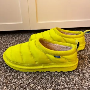 UGG Tasman LTA New Women’s Neon Yellow‎ Puffer Shoes Size US 5
