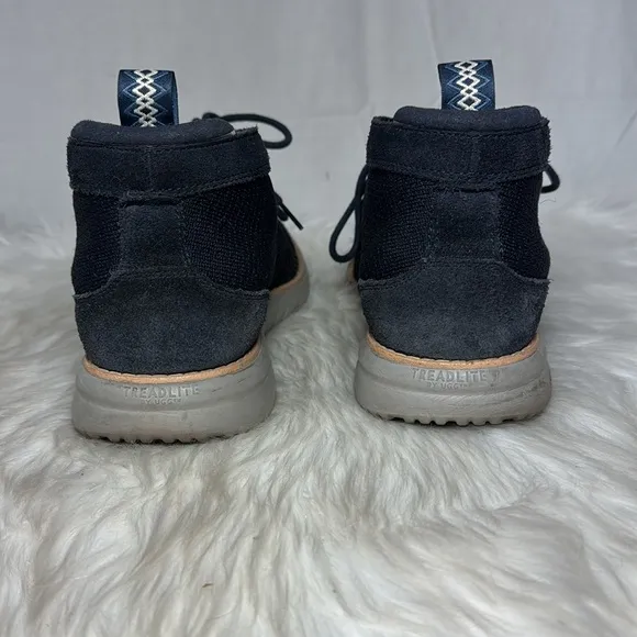 UGG Union. Chukka Men's Navy Hyper Weave Casual Shoe Sz 9