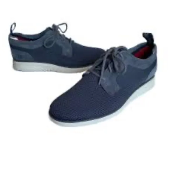 UGG Union. Chukka Men's Navy Hyper Weave Casual Shoe Sz 9