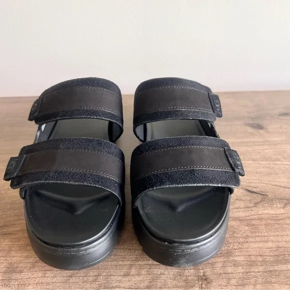 Ugg Zayne Slide II Women's Black Sandal Size 8 SKU#241209