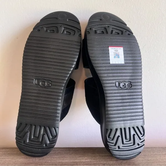 Ugg Zayne Slide II Women's Black Sandal Size 8 SKU#241209