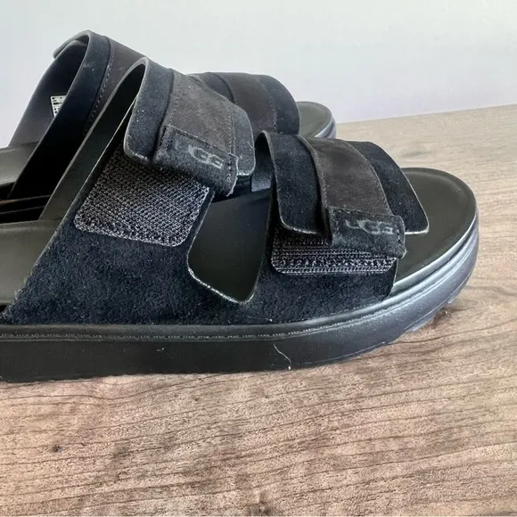 Ugg Zayne Slide II Women's Black Sandal Size 9 #B1561
